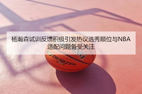 杨瀚森试训反馈积极引发热议选秀顺位与NBA适配问题备受关注
