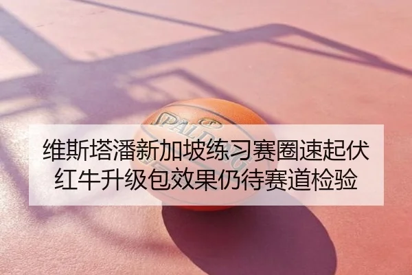 维斯塔潘新加坡练习赛圈速起伏 红牛升级包效果仍待赛道检验